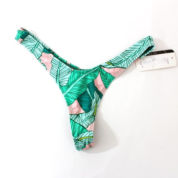 Dolls Kill Other - NWT Dippin Daisy’s Thong Palm Dream Bikini Bottom